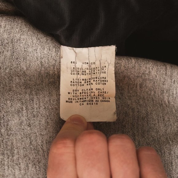 Vintage Cowhide Made in Canada Jacket - Picture 4 of 13